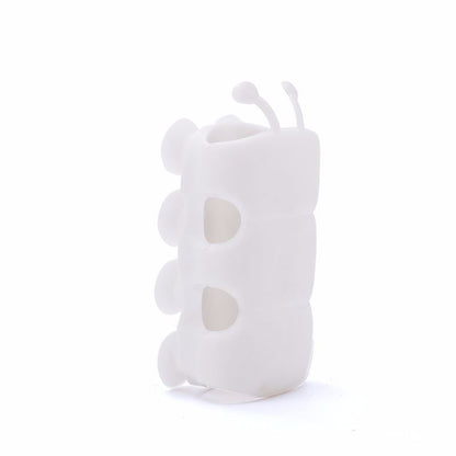 gray minimalist shower accessory