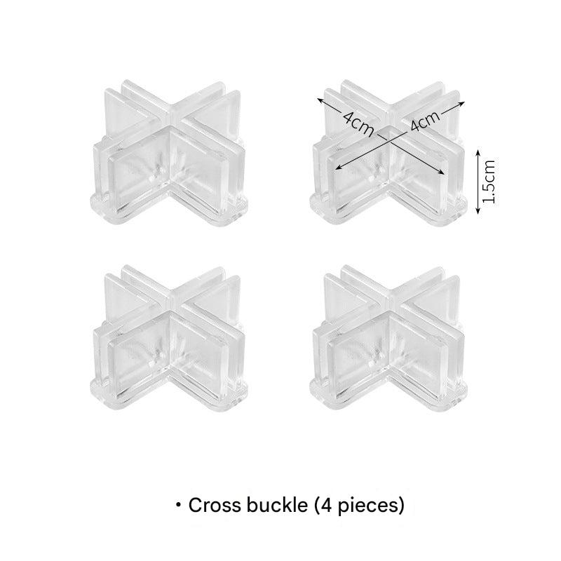 Durable plastic dividers for underwear storage