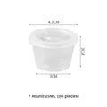 Round 25ML Pack of 50