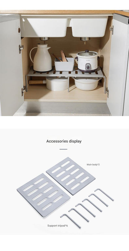 Space-Saving Plastic Shoe Rack Image 1