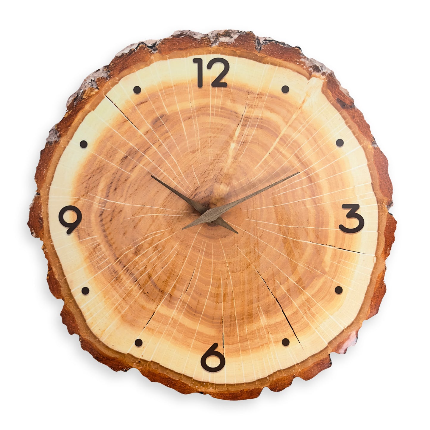 Silent mechanism clock for home