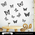 CH23009 Black and White Butterfly (No Bag)