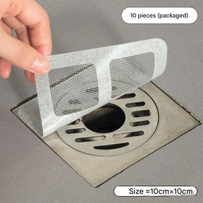 Easy to install disposable filter mat