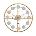 402050 (Roman + Numbers) Gold Frame + Gold Hands 16 inches