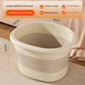Cream Foot Soaking Bucket without Lid