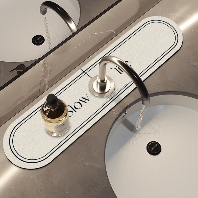 Silica Gel Water Tap Drain Mat Image 4